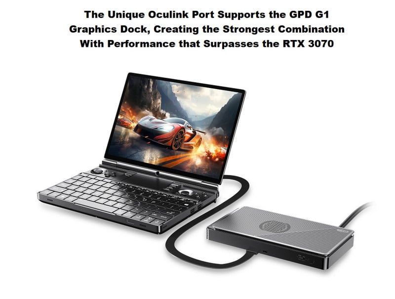 Laptop mini cầm tay chơi game GPD WIN Max 2 2025