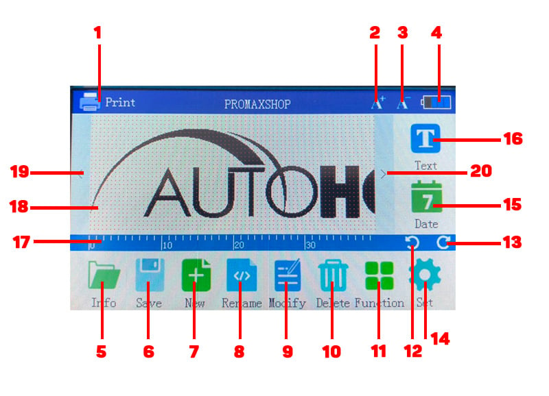 Hướng dẫn cách sử dụng máy in date Aturos N4 New version, Aturos K600