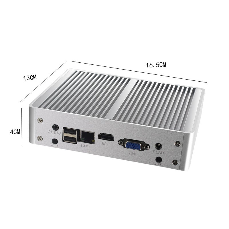 Mini PC máy tính chuẩn công nghiệp Aturos YC025 Core i5 4200U, RAM 8G, SSD M2 128G