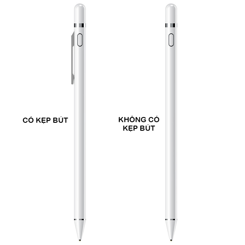 Bút cảm ứng stylus đầu nhỏ USams US-ZB057- Có kẹp bút