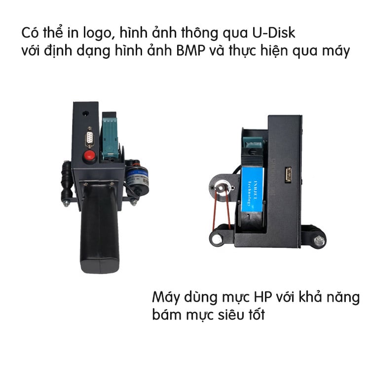 Máy in date cầm tay thông minh khổ lớn 25.4mm Promax T3 (In logo, in mã vạch, in kí tự, in hạn sử dụng, ngày sản xuất trên mọi chất liệu)