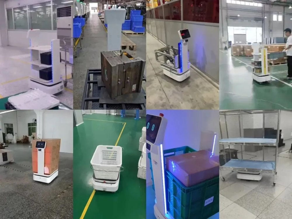 Robot giao hàng công nghiệp AX – 6112 (D80)