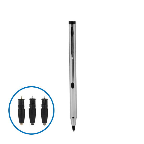 Bút cảm ứng stylus đầu ngòi nhỏ Promax P1 Plus ( Gồm 2 đầu ngòi nhựa, 2 đầu kim loại)