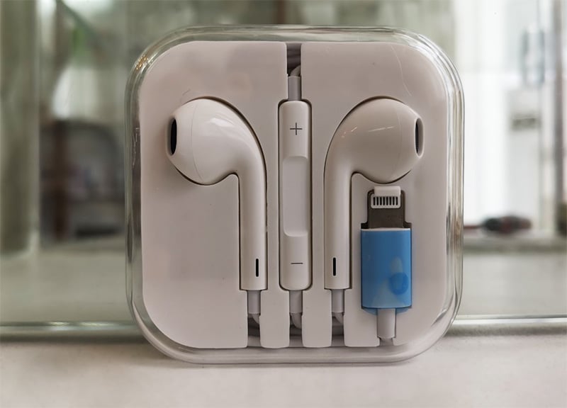 Tai nghe nhét tai Apple Earpods with Remote and Mic Promax EarX kết nối Bluetooth, cổng Lightning