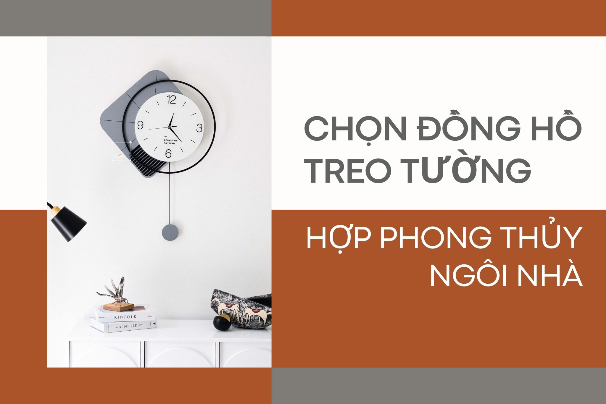 Cách chọn đồng hồ treo tường hợp phong thủy cho gia chủ
