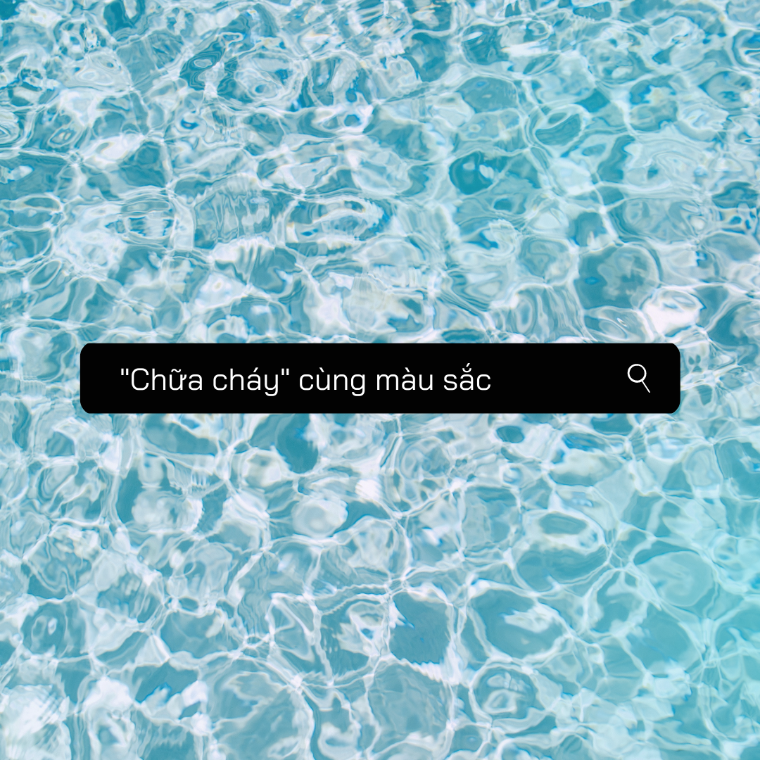 Chữa cháy cái nóng ngày Hè cùng màu sắc