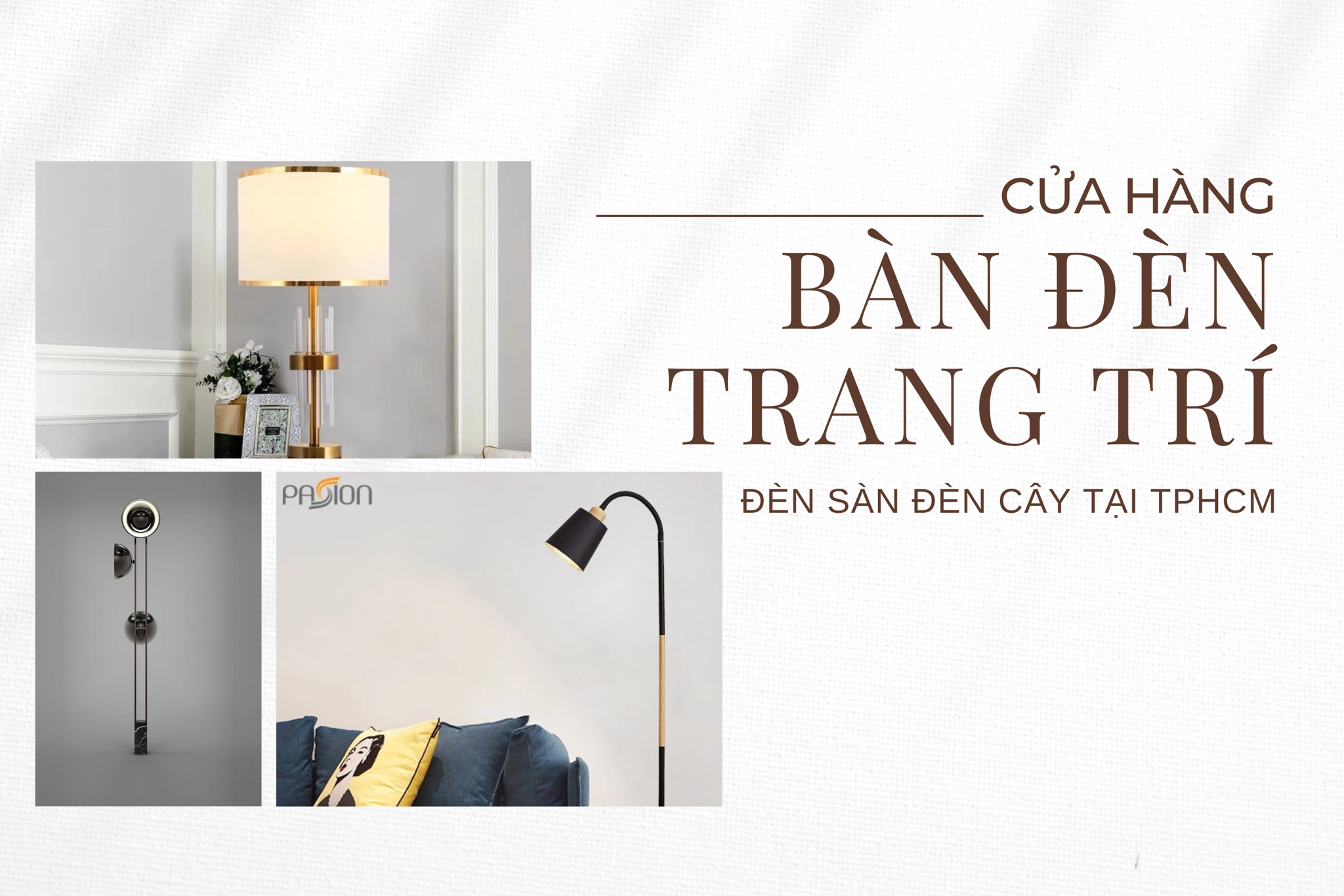 Cửa hàng bán đèn trang trí đèn sàn đèn cây đứng tại HCM