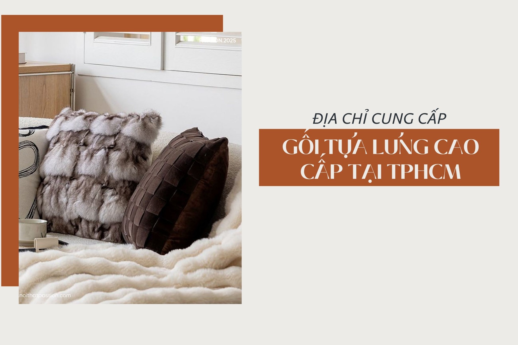 Địa chỉ cung cấp gối tựa lưng cao cấp tại TP.HCM