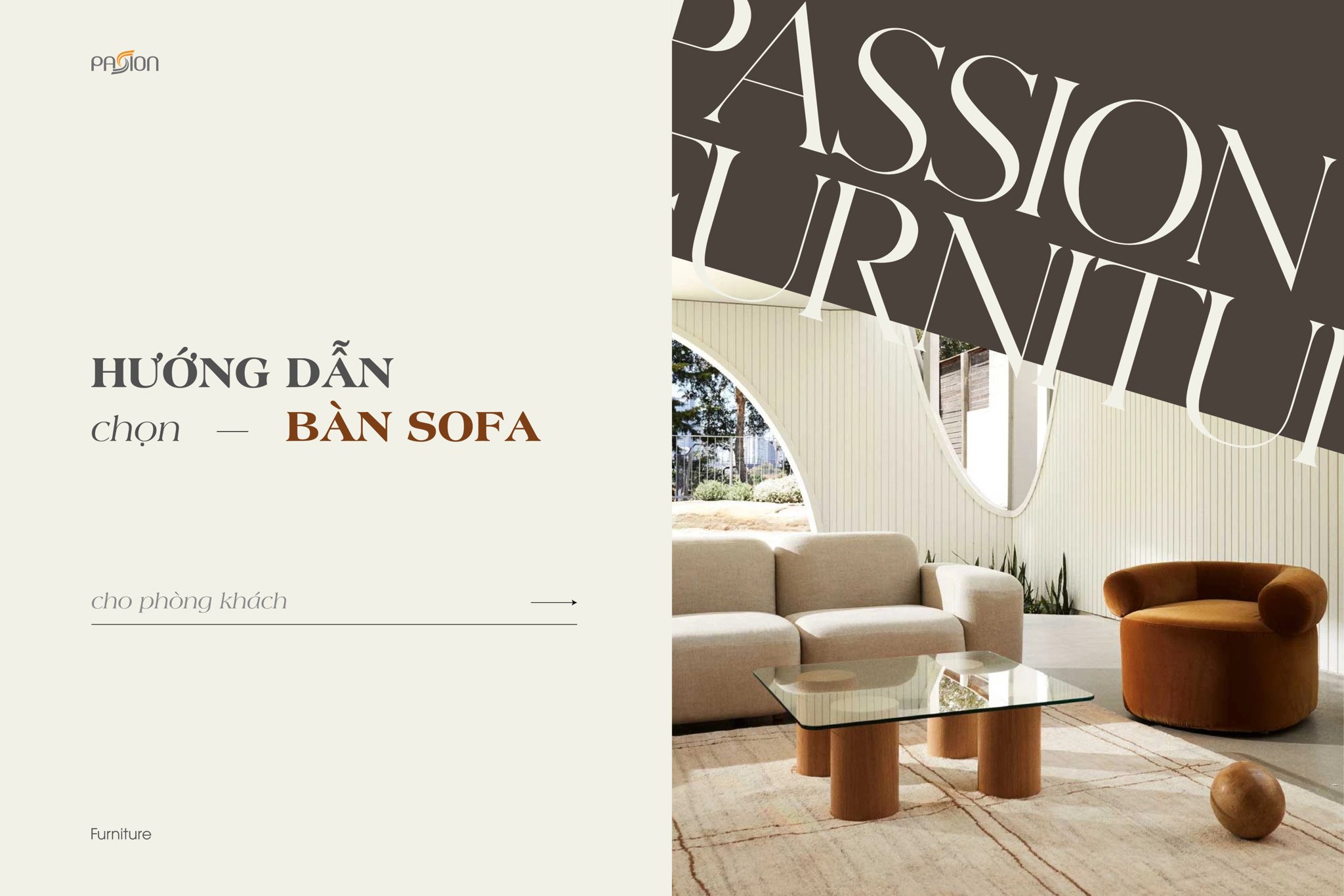 Hướng dẫn chọn bàn sofa cho phòng khách