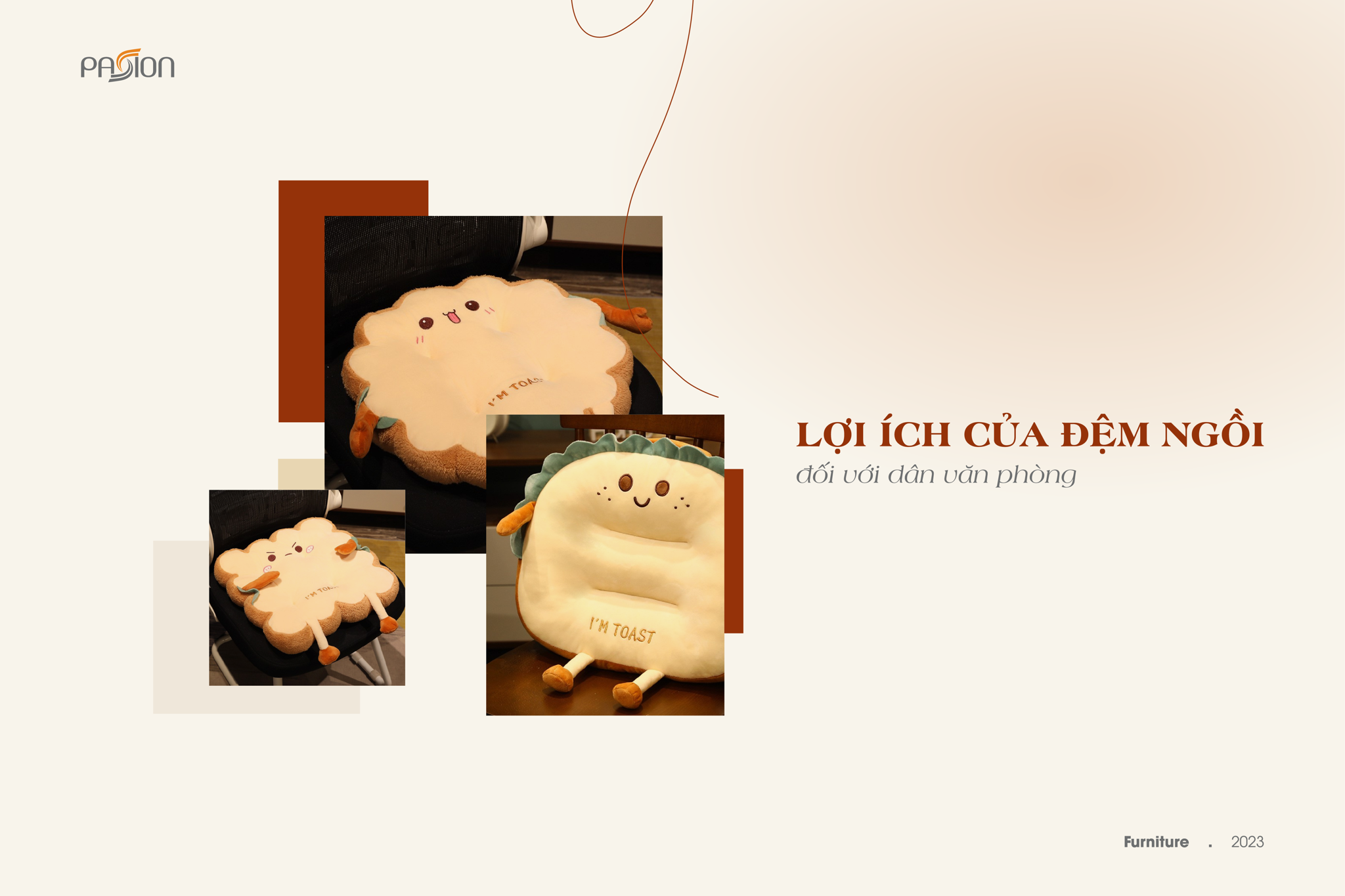Lợi ích của đệm ngồi đối với dân văn phòng