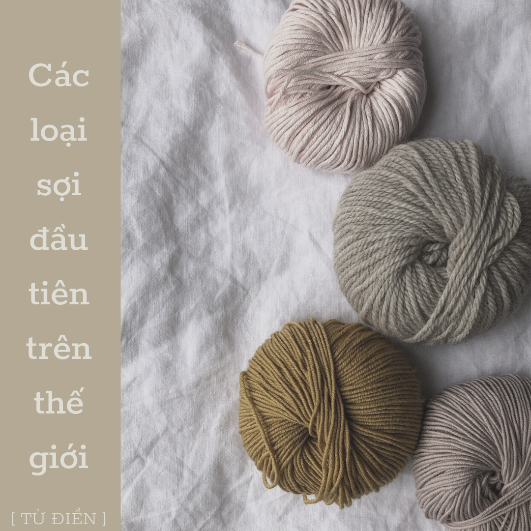[ TỪ ĐIỂN ] Những loại sợi đầu tiên trên thế giới