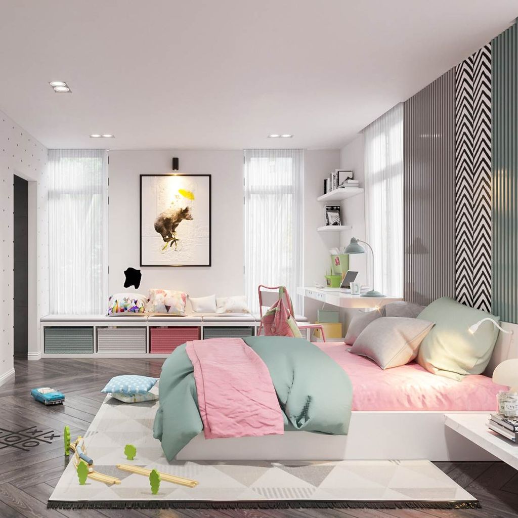 Thiết kế nội thất theo phong cách Hàn Quốc cho chung cư đẹp mê ly ...