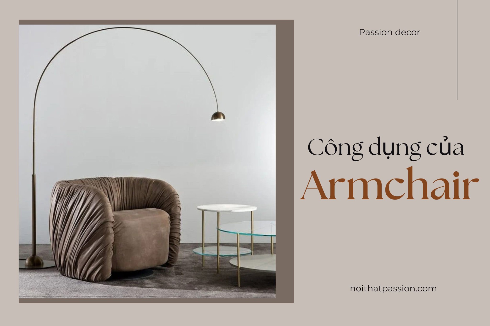 Công dụng của ghế Armchair