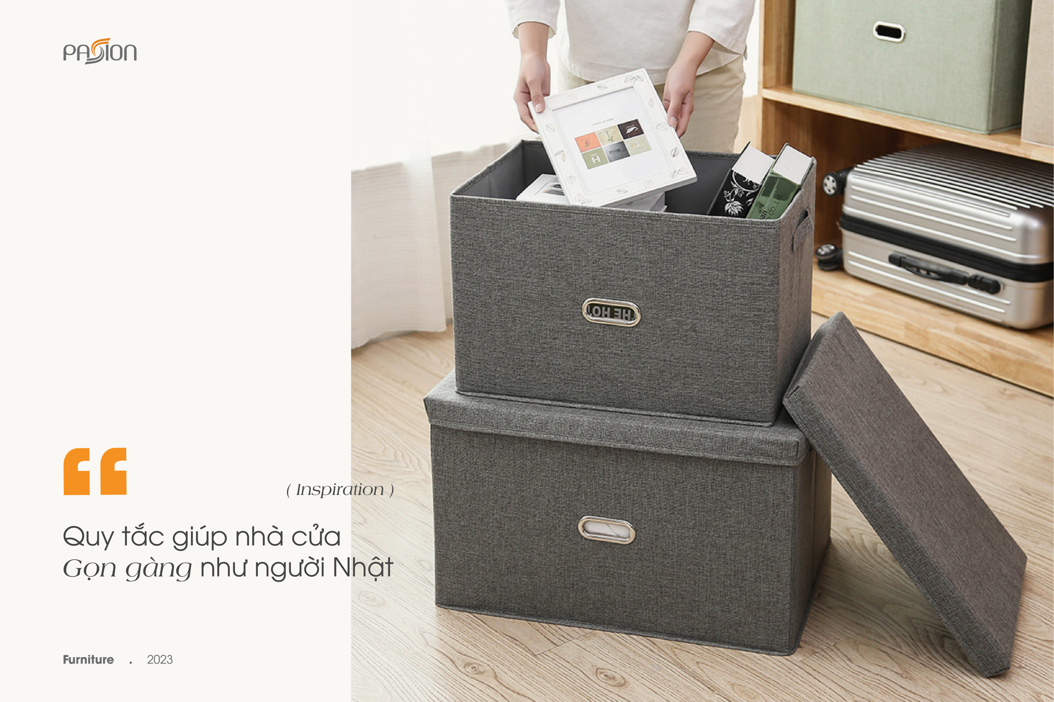 Quy tắc giúp nhà cửa luôn gọn gàng như người Nhật