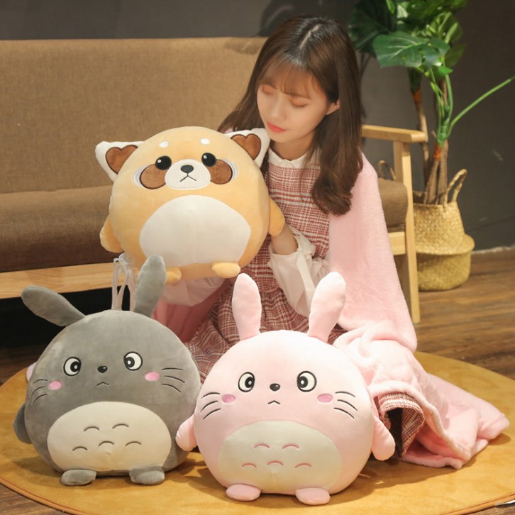 GỐI MỀN GẤU BÔNG 3 TRONG 1 GIÁ RẺ CHO DÂN VĂN PHÒNG