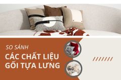 So sánh các chất liệu gối tựa lưng - Cách lựa chọn phù hợp