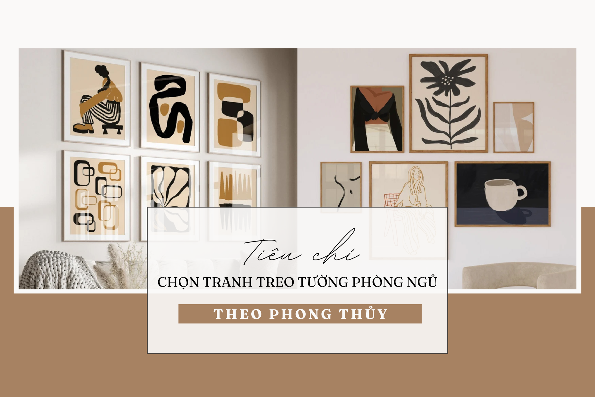 Tiêu chí chọn tranh treo tường phòng ngủ theo phong thủy