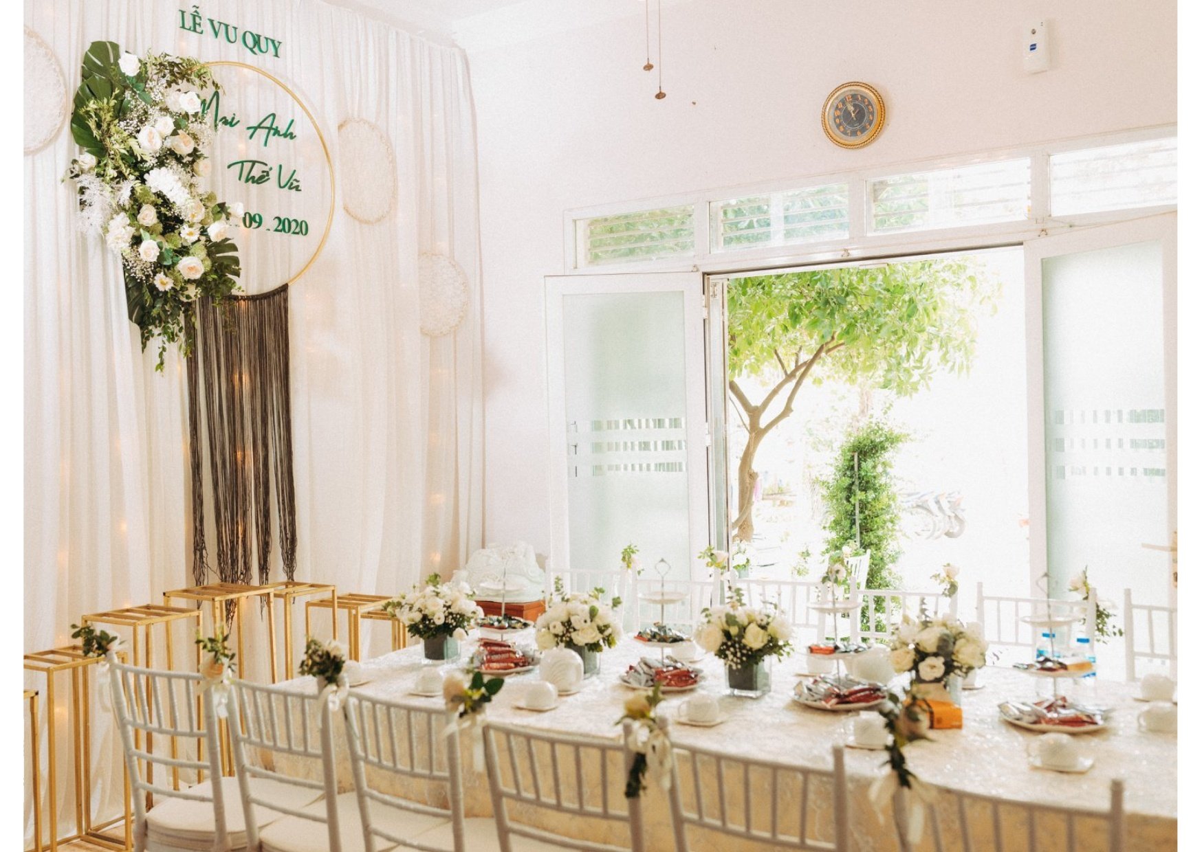 Trang Trí Gia Tiên | THO's Wedding