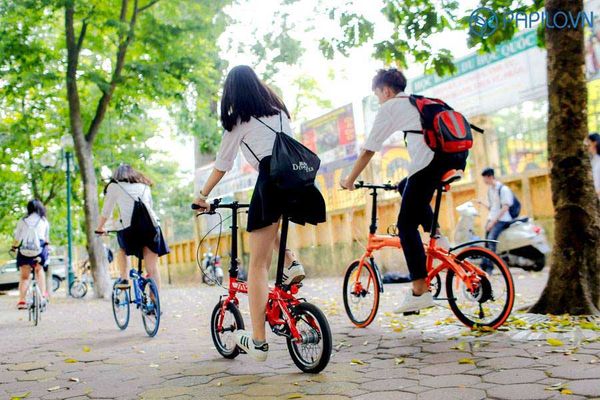 Muốn học giỏi h&atilde;y đạp xe đến trường!