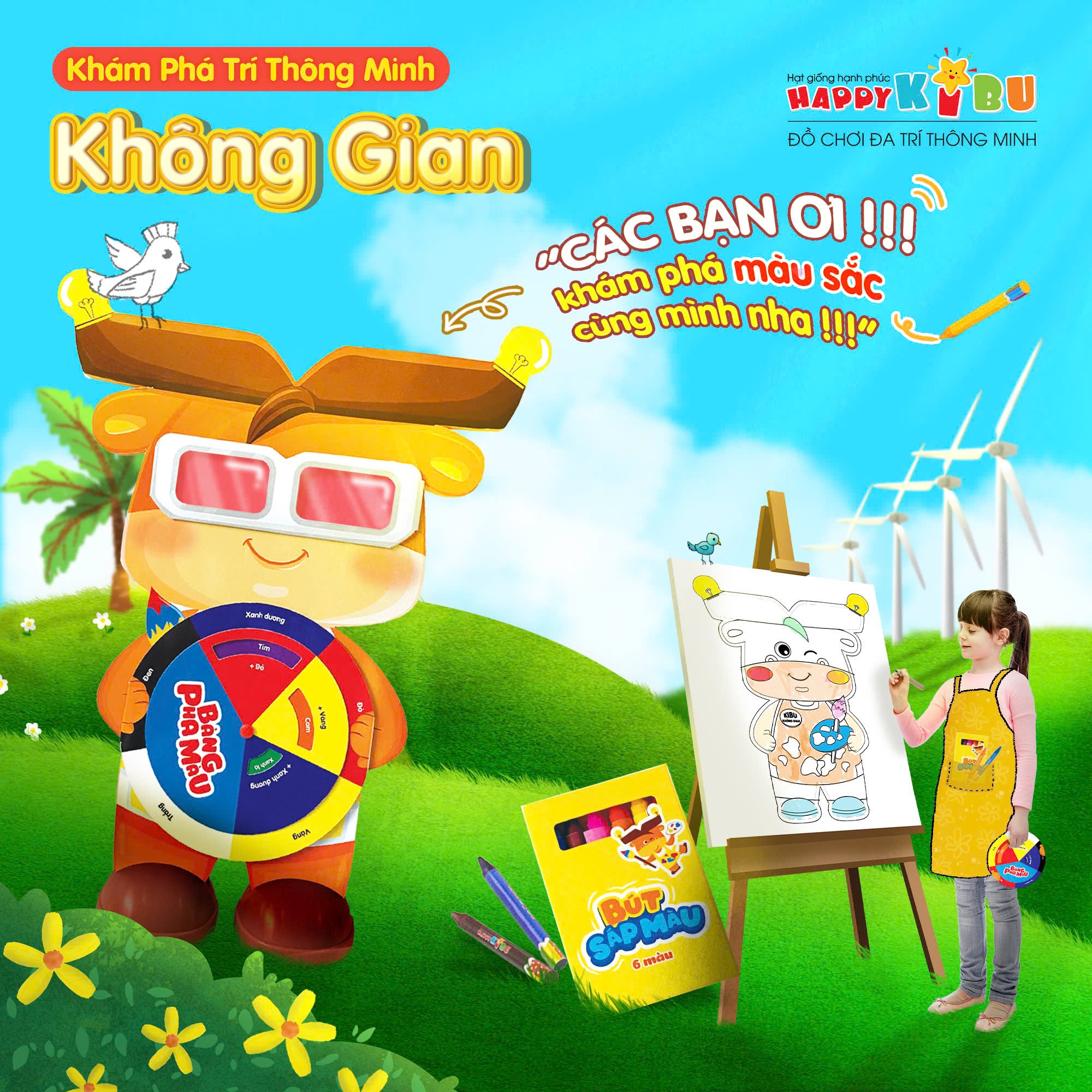 Giúp Trẻ Phát Triển Trí Thông Minh Không Gian