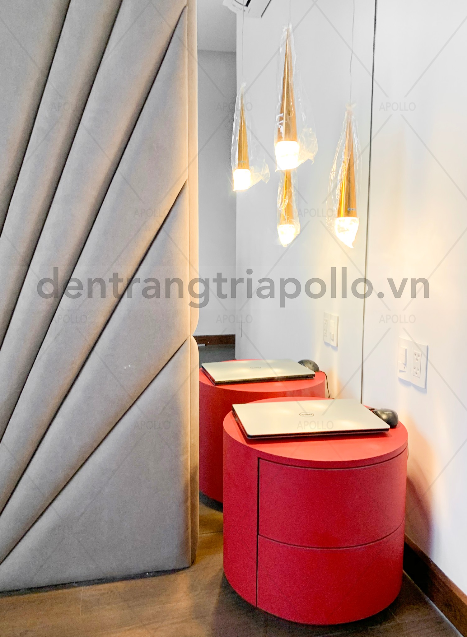 đèn thả tab đầu giường