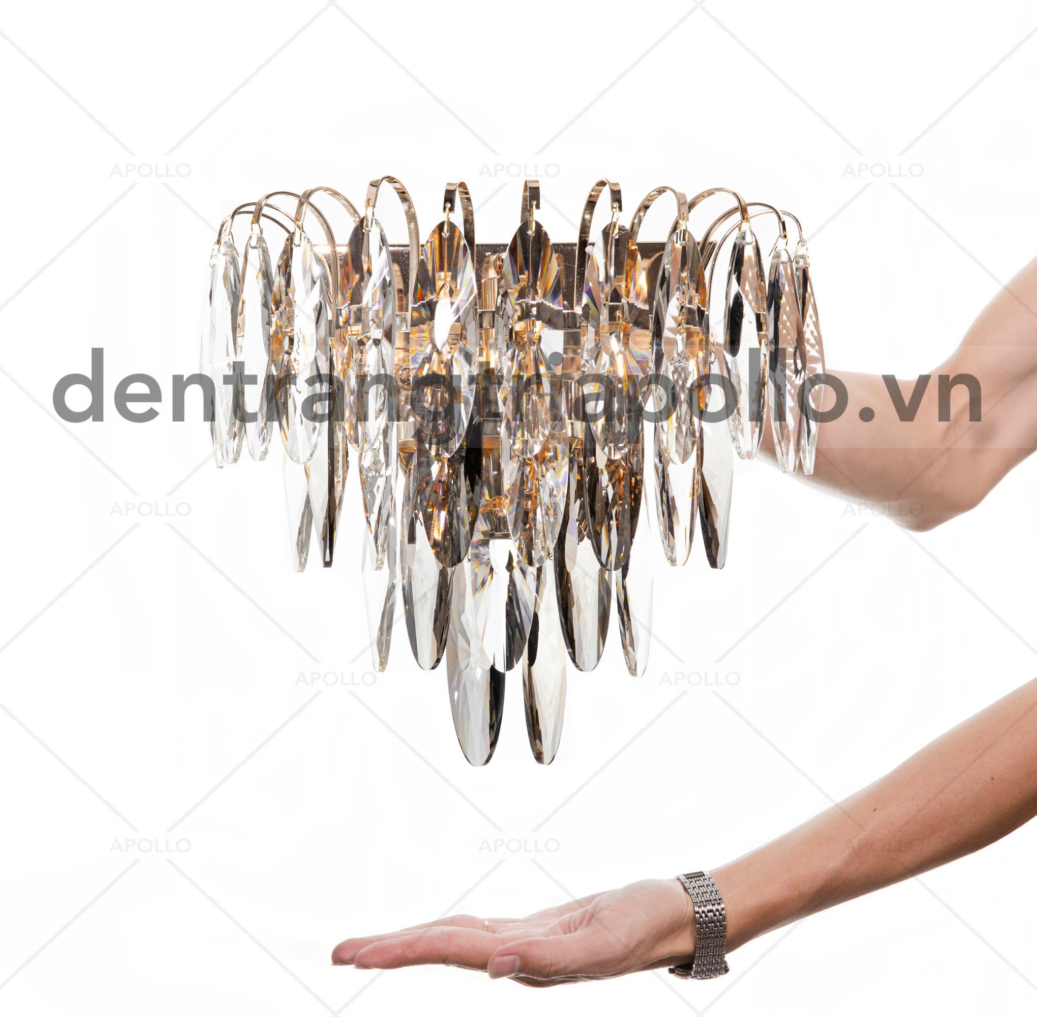 Đèn tường pha lê cao cấp