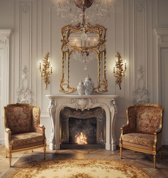Cách chọn nội thất phong cách Louis XVI
