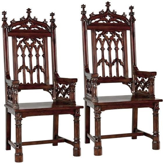 Mẫu ghế Pháp thế kỷ 16 kiểu tu viện