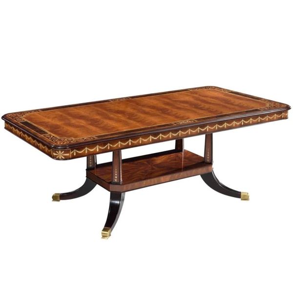 Bàn ăn cổ điển chữ nhật Seraphia (5405-255)