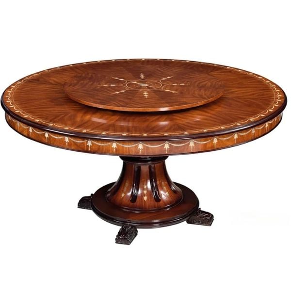 Bàn ăn tròn cổ điển Luxury Royal (5405-307)