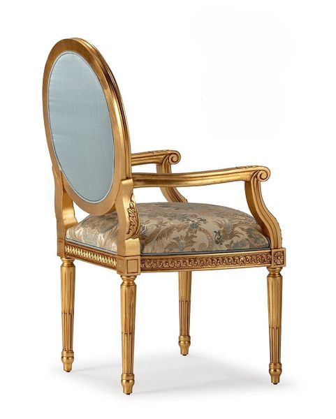 Ghế armchair cổ điển Corinth phong cách Louis XVI - Mariner
