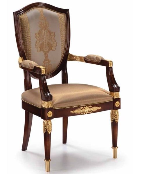Ghế ăn cổ điển Châu Âu Malmaison phong cách quý tộc Pháp