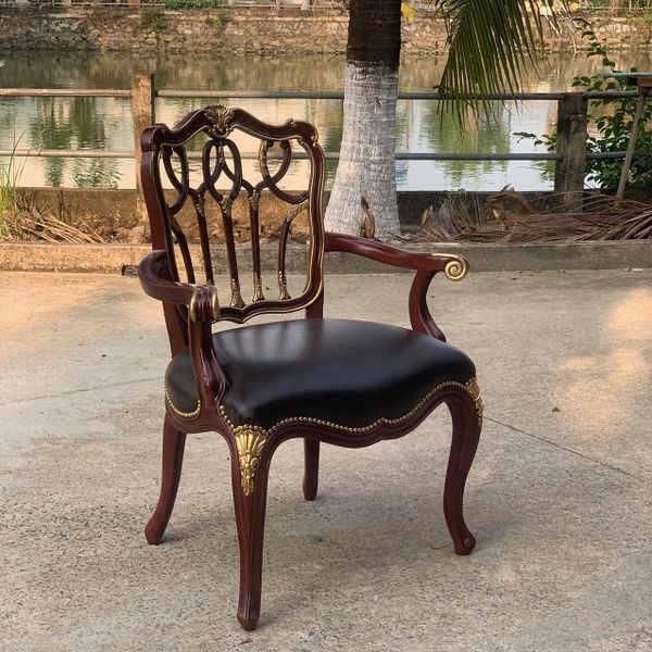 Ghế armchair cổ điển Louis XV (AL41040)