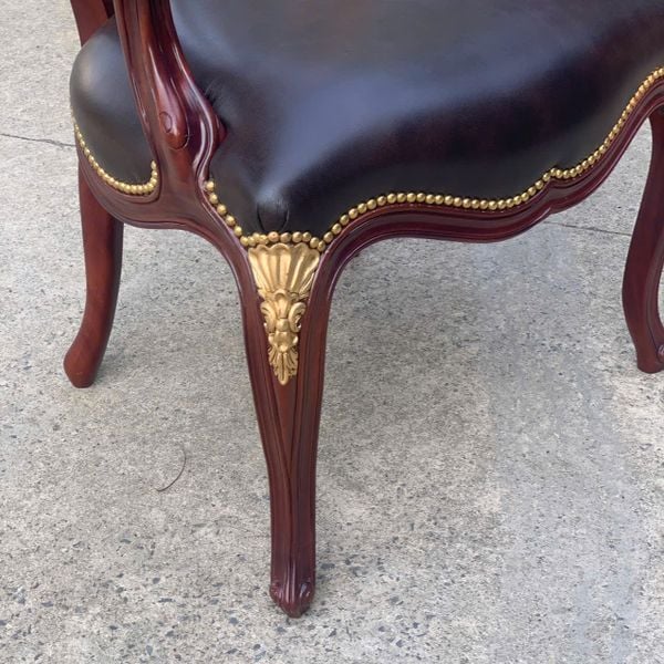Ghế đơn cổ điển armchair Louis XV (AL41040)