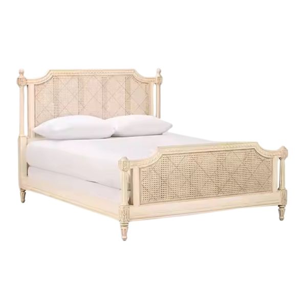 Giường ngủ phong cách American Vintage