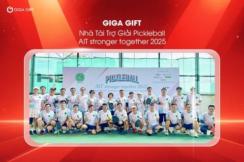 Giga Gift Đồng Hành Cùng Giải Pickleball AIT Stronger Together 2025