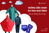 Hướng Dẫn Chọn Áo Mưa Quà Tặng Hữu Ích Không Nên Bỏ Qua