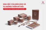 Màu Sắc Của Năm 2025 Và Xu Hướng Thẩm Mỹ Mới Trong Quà Tặng Doanh Nghiệp