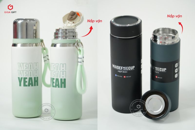 Bình giữ nhiệt inox nắp vặn