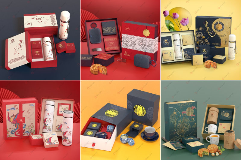 Một số demo set quà tặng trung thu từ Giga Gift