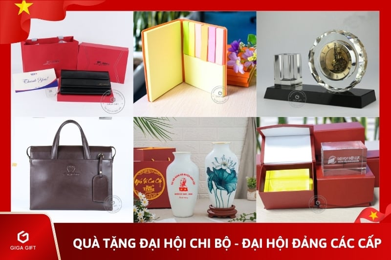Quà tặng&nbsp;thiết thực và hiện đại được ưu tiên lựa chọn trong các dịp đại hội các cấp