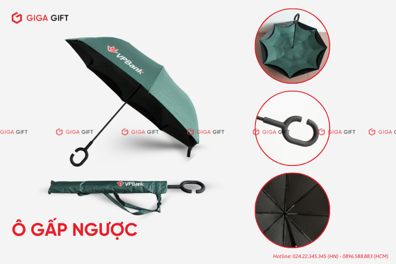 Ô ngược thiết kế đảo chiều thích hợp làm quà tặng sáng tạo, tiện lợi cho dân văn phòng