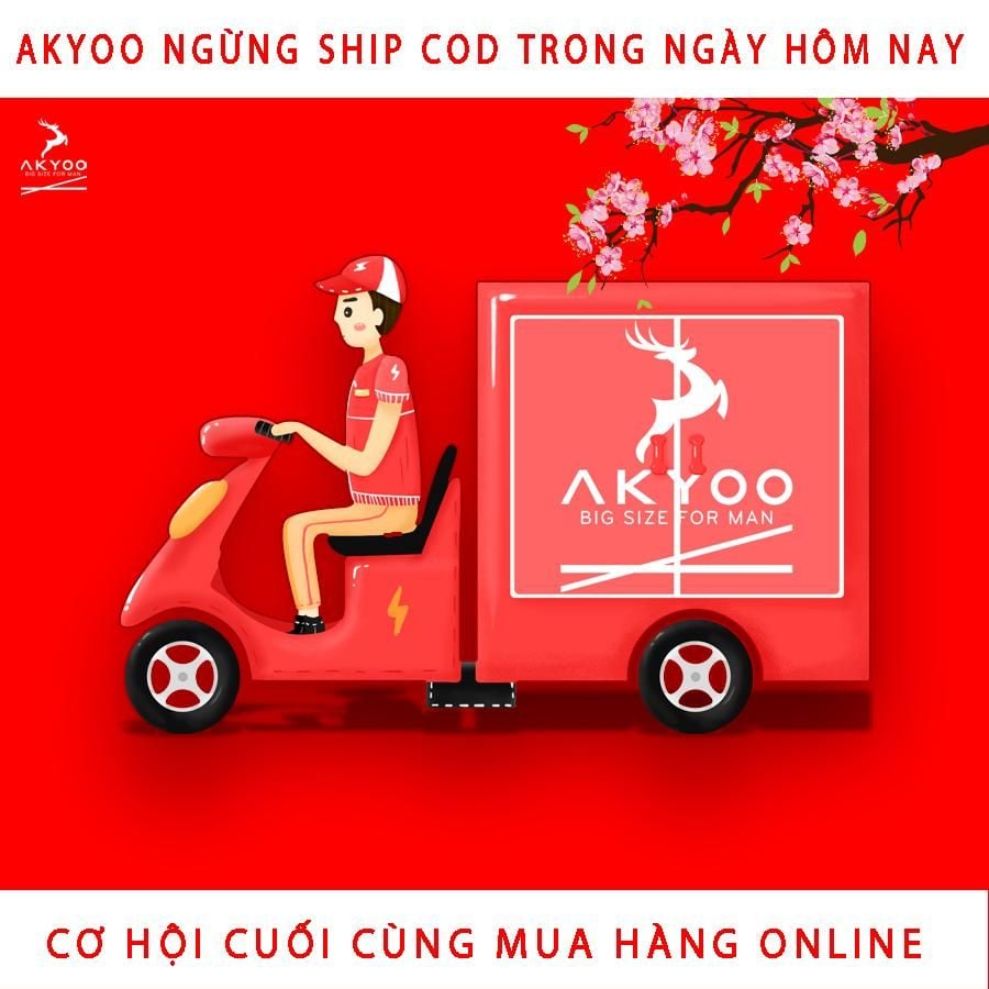 AKYOO NGỪNG SHIP COD NGHỈ TẾT