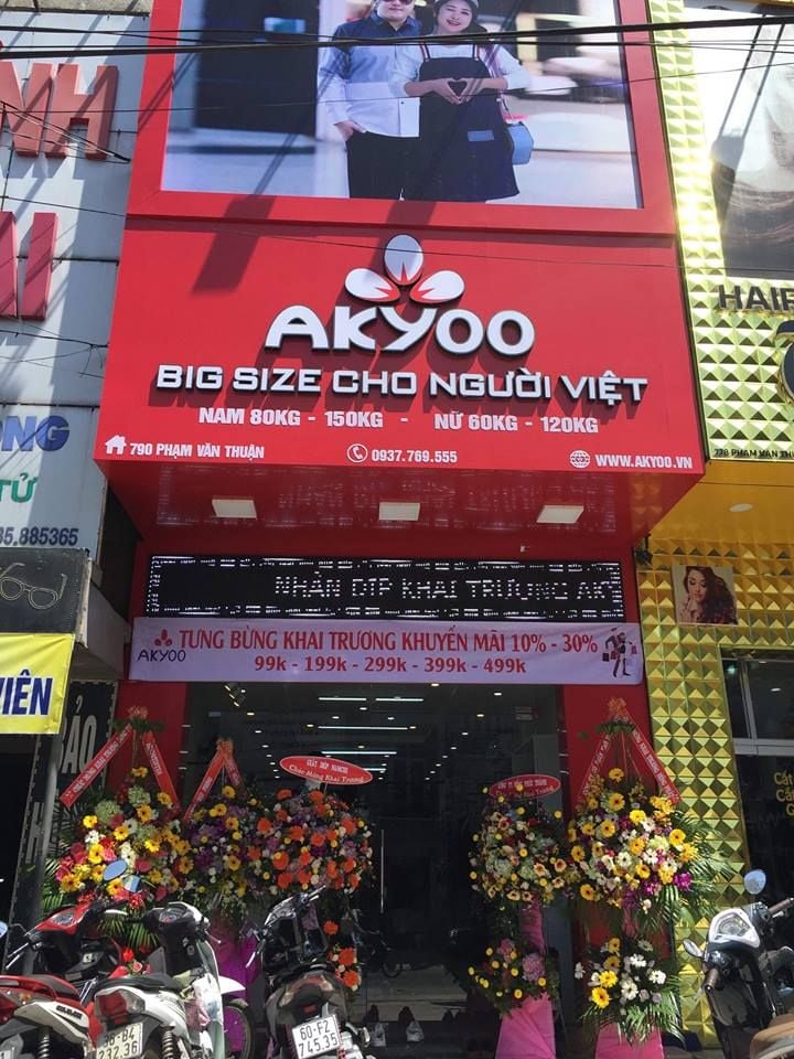 BIGSIZE AKYOO TUNG SALE KHỦNG NHÂN DỊP KHAI TRƯƠNG 4 SHOWROOM LỚN