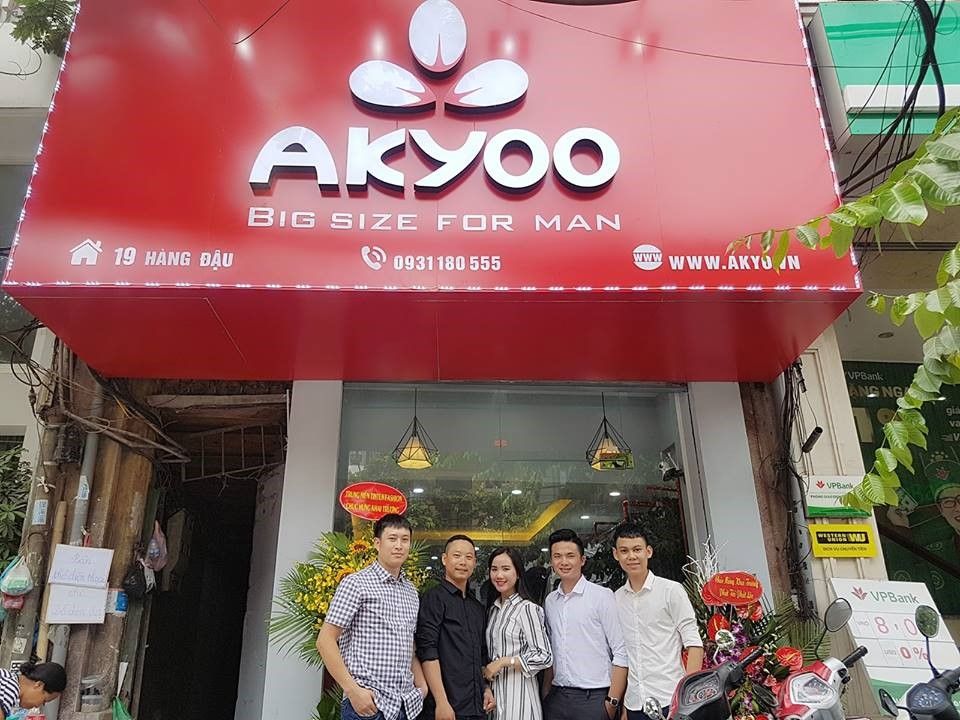 BIGSIZE AKYOO THỜI TRANG BIG SIZE NAM – STORE BÁN LẺ THỨ 3 TẠI HÀ NỘI