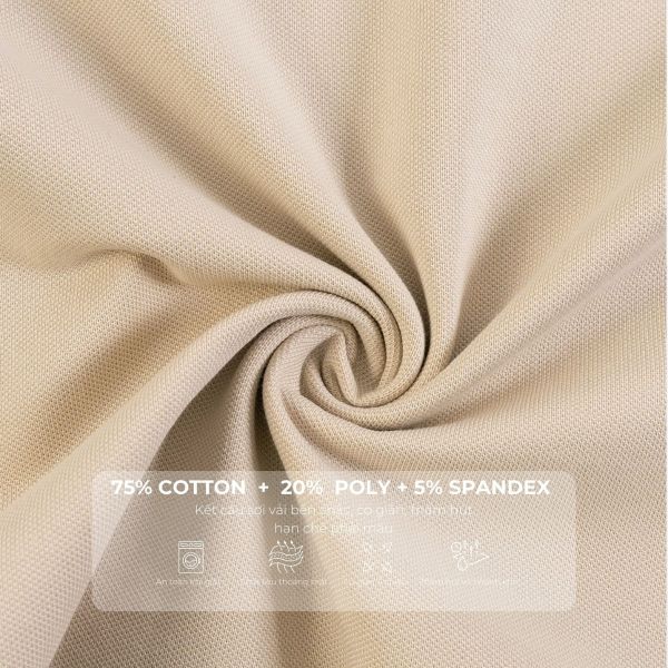 Chất vải cotton co giãn thoáng mát Akyoo
