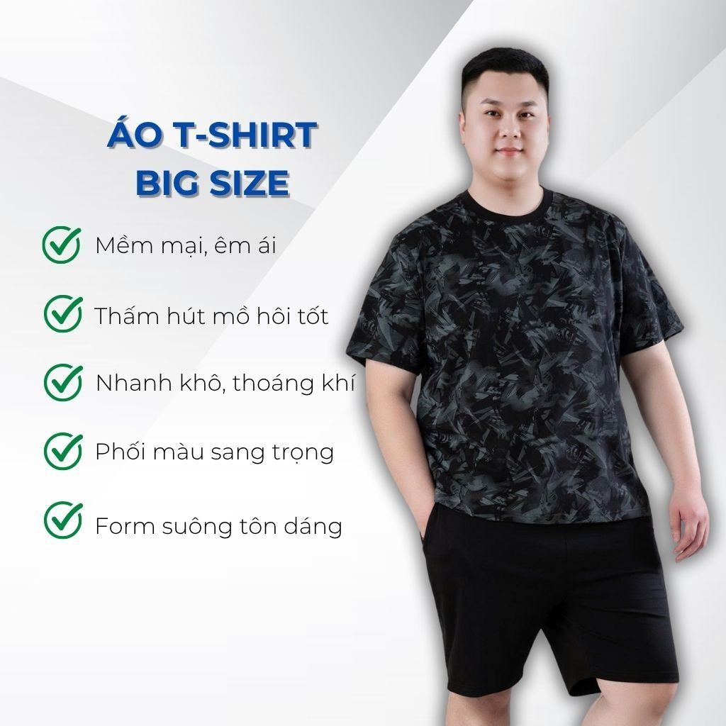Mô tả chi tiết áo thun in big size nam Akyoo