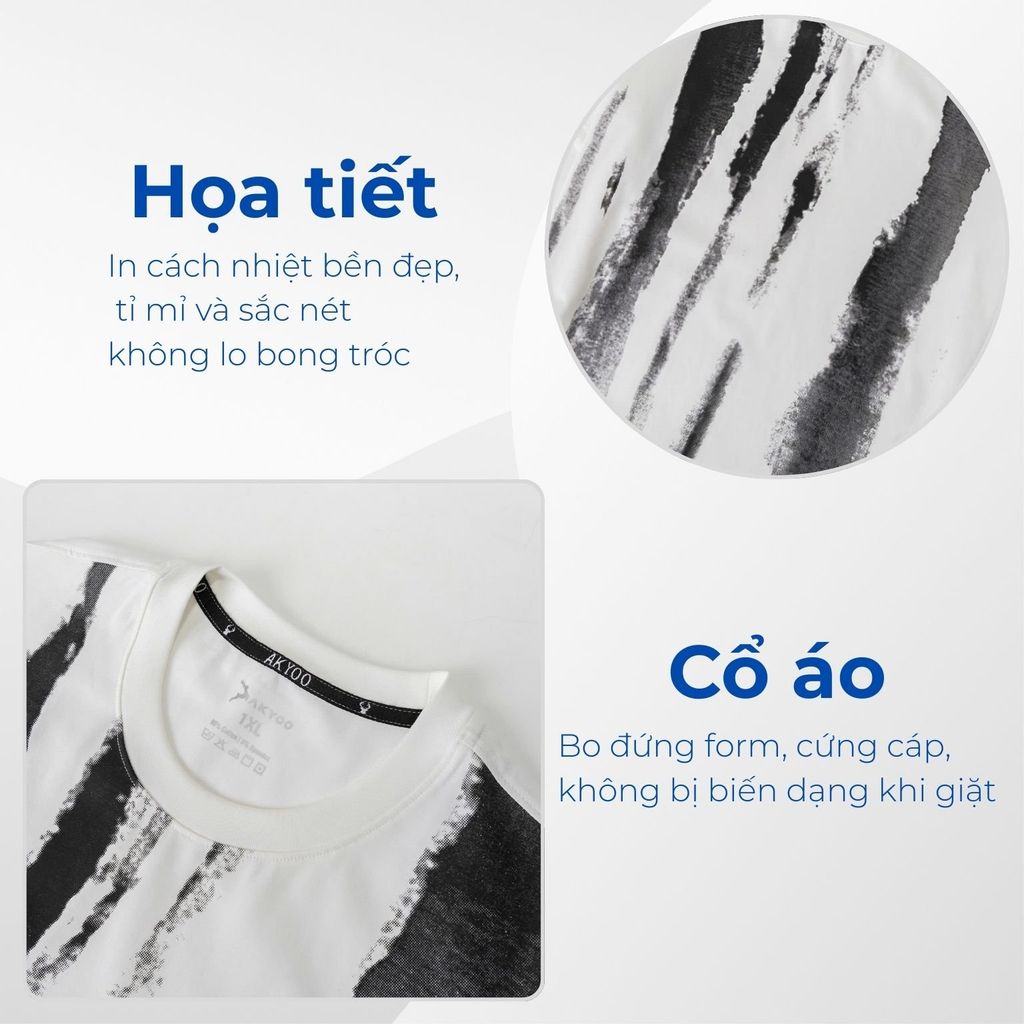 Mô tả áo thun in big size nam Akyoo