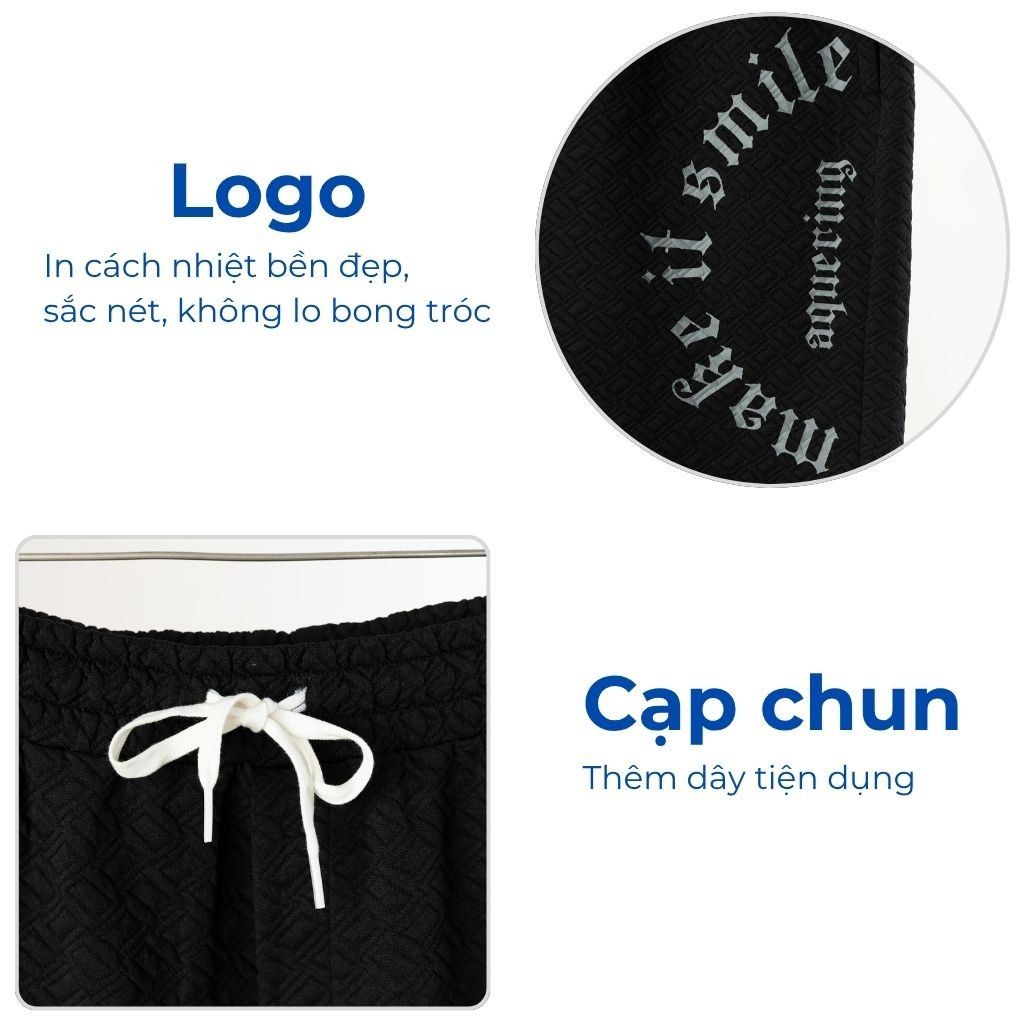 Mô tả chi tiết quần short thun xốp big size nam Akyoo