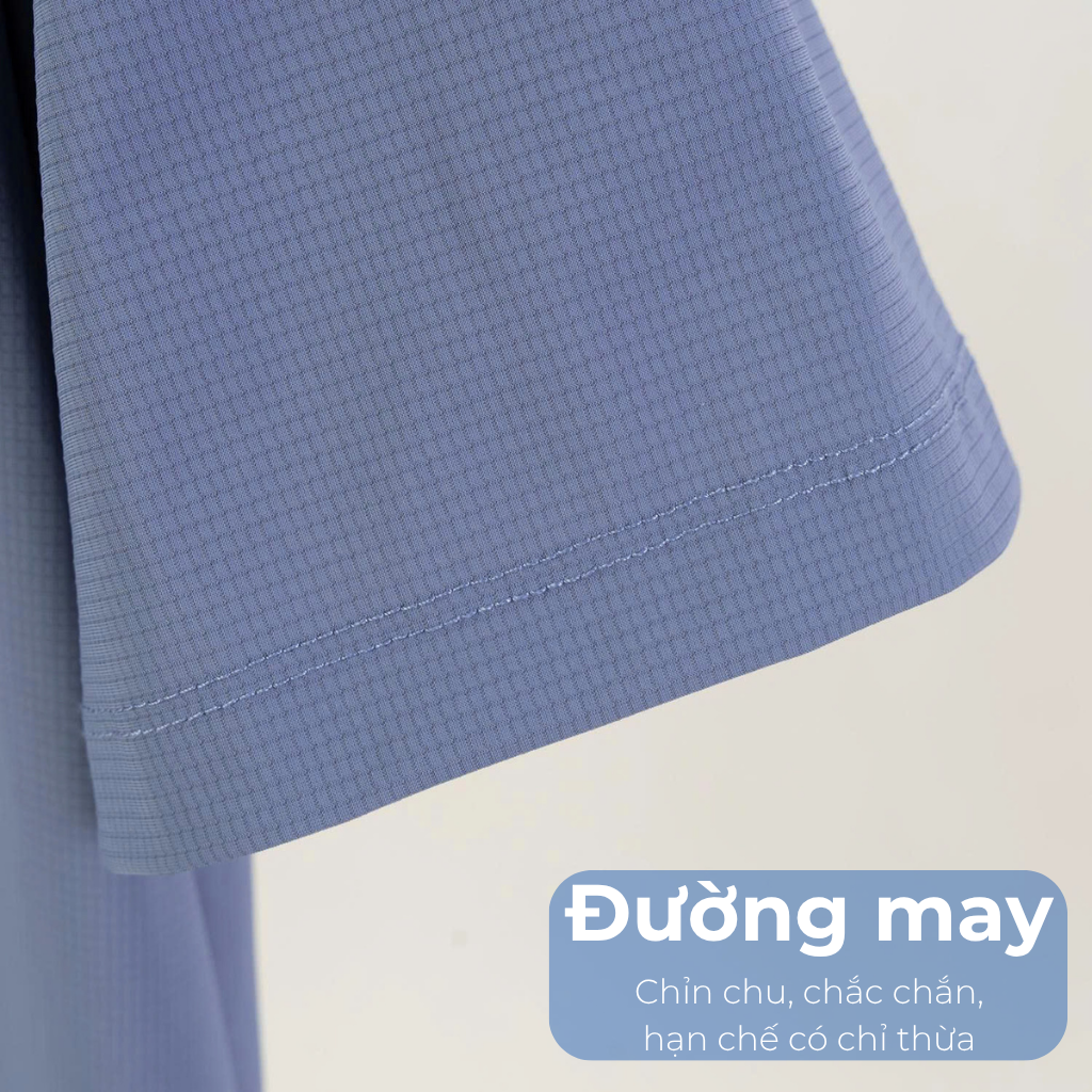 Mô tả chi tiết áo polo vải thể thao big size nam Akyoo